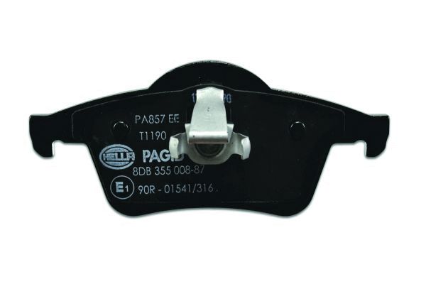 Kit pastiglie freno, Freno a disco - 8DB 355 008-871 HELLA