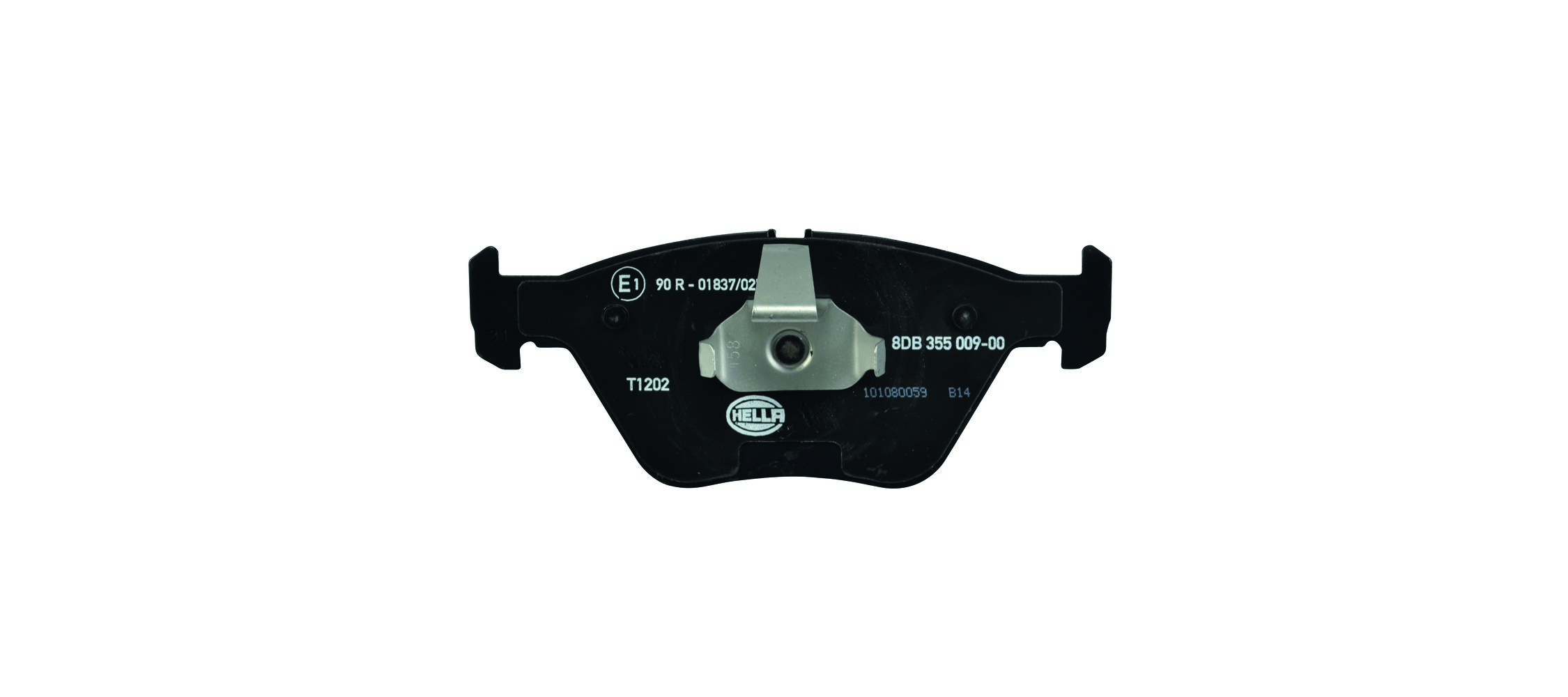 Brake Pad Set, disc brake - 8DB 355 009-001 HELLA