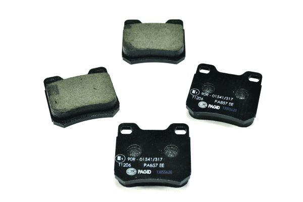 Brake Pad Set, disc brake - 8DB 355 009-041 HELLA