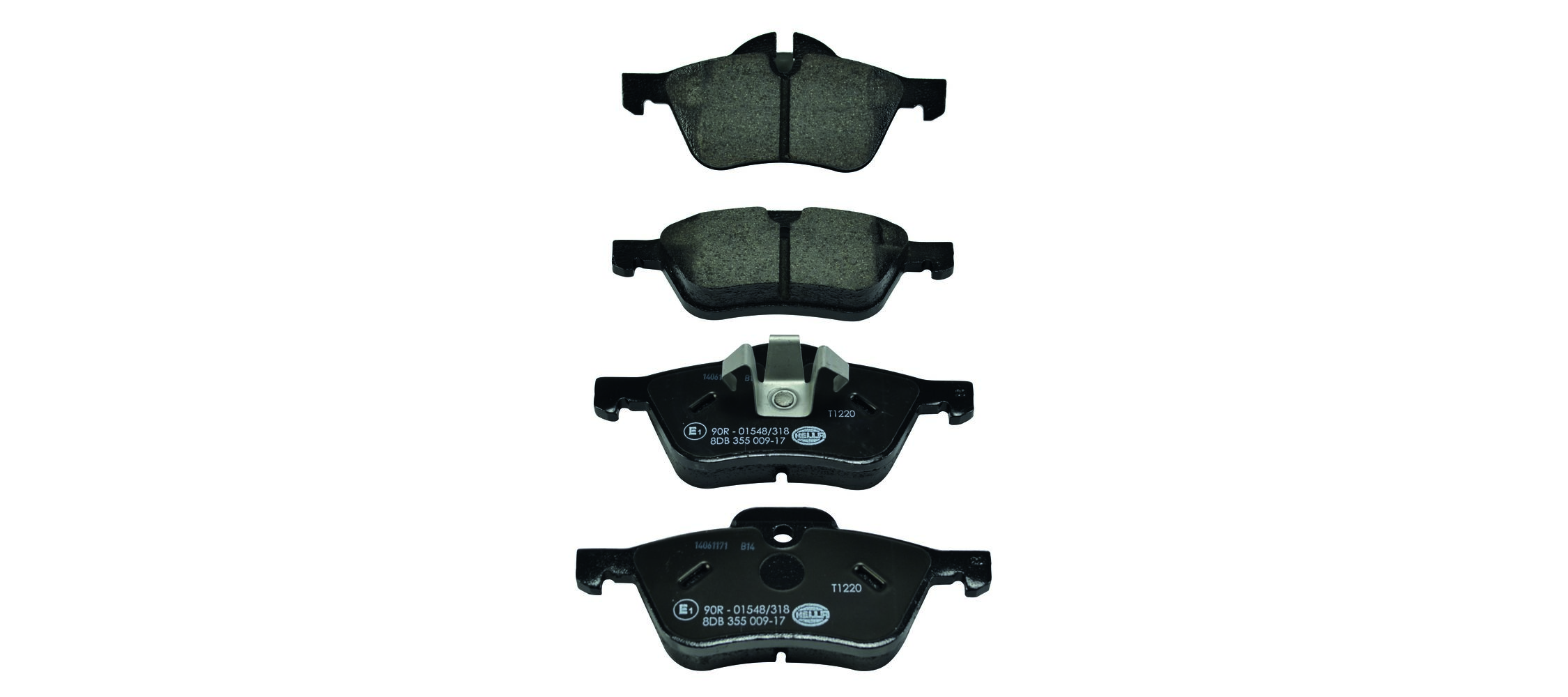 Kit pastiglie freno, Freno a disco - 8DB 355 009-171 HELLA