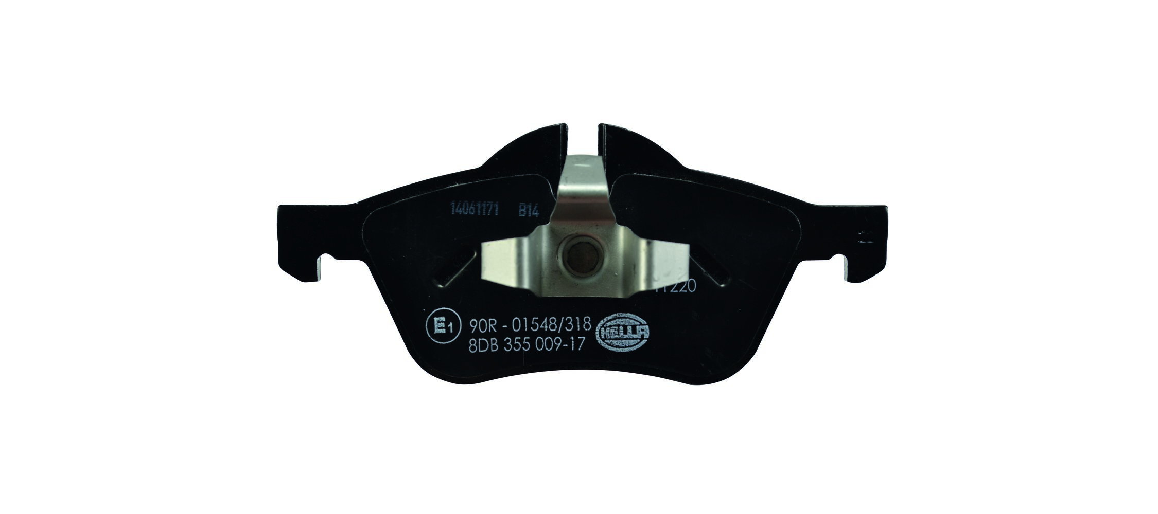Brake Pad Set, disc brake - 8DB 355 009-171 HELLA