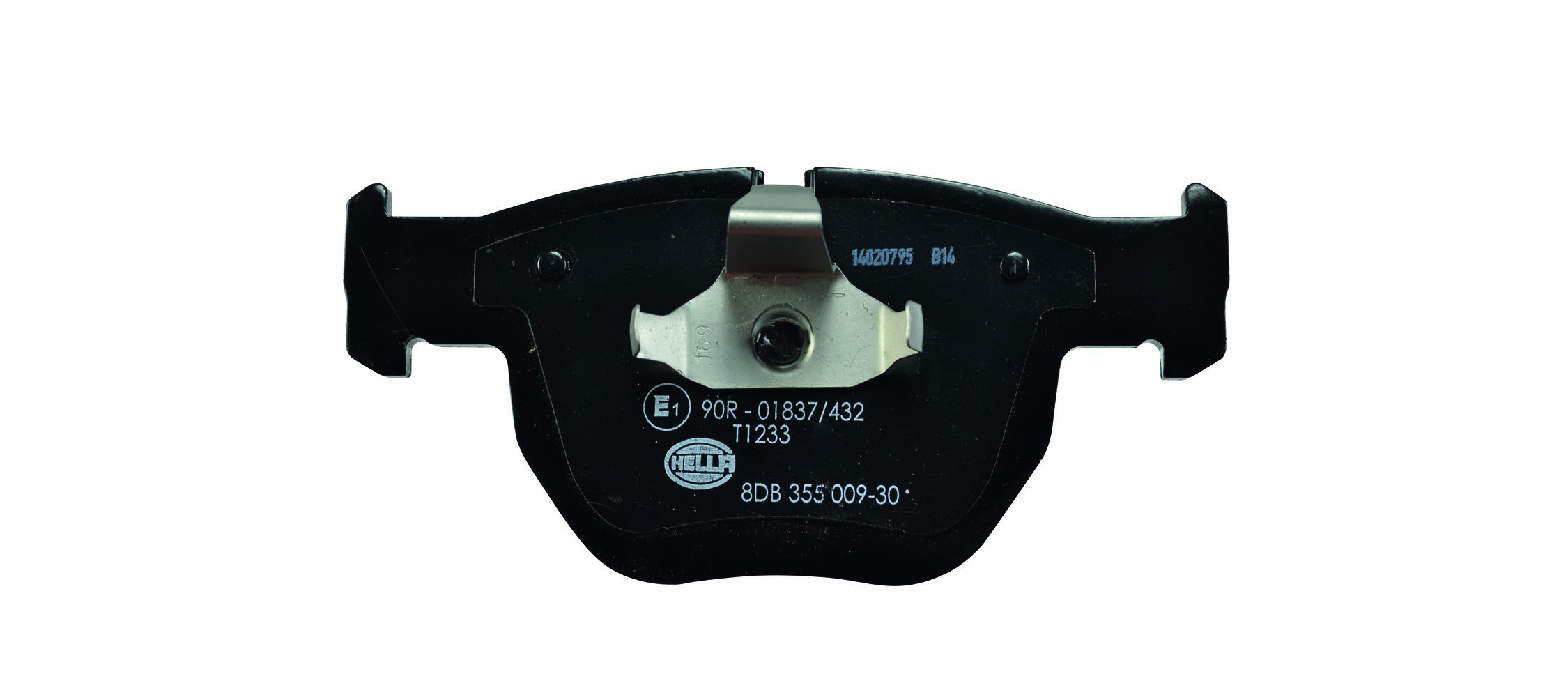 Brake Pad Set, disc brake - 8DB 355 009-301 HELLA
