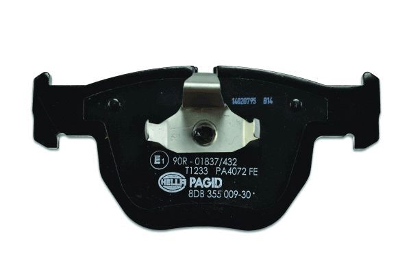 Brake Pad Set, disc brake - 8DB 355 009-301 HELLA