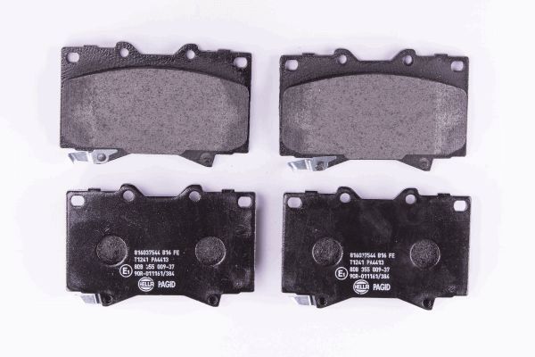 Brake Pad Set, disc brake - 8DB 355 009-371 HELLA