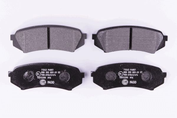Kit pastiglie freno, Freno a disco - 8DB 355 009-391 HELLA