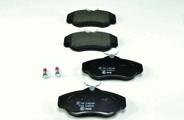 Brake Pad Set, disc brake - 8DB 355 009-531 HELLA