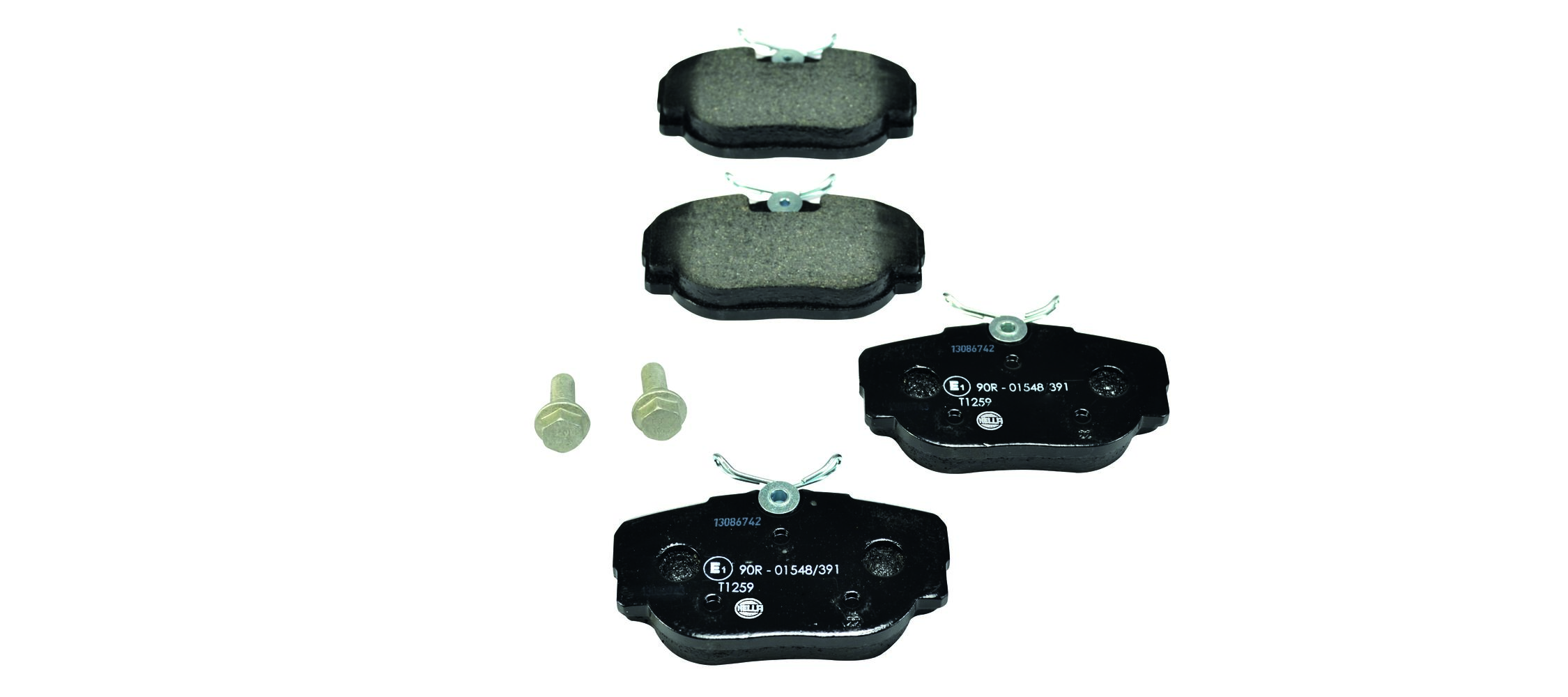 Kit pastiglie freno, Freno a disco - 8DB 355 009-541 HELLA
