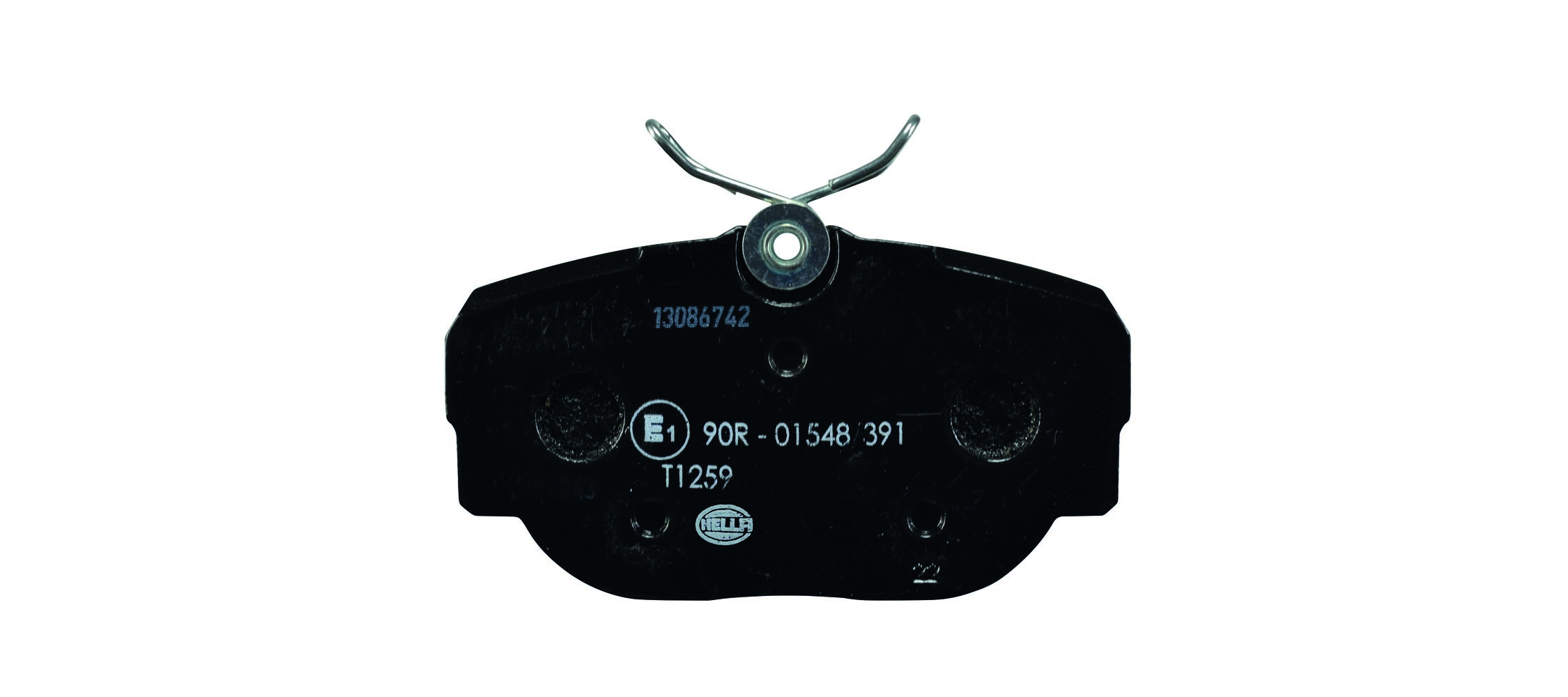 Bremsbelagsatz, Scheibenbremse - 8DB 355 009-541 HELLA