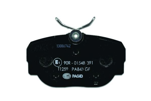 Bremsbelagsatz, Scheibenbremse - 8DB 355 009-541 HELLA