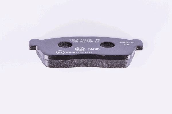 Brake Pad Set, disc brake - 8DB 355 009-631 HELLA