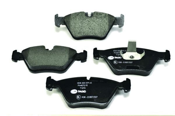 Kit pastiglie freno, Freno a disco - 8DB 355 009-651 HELLA