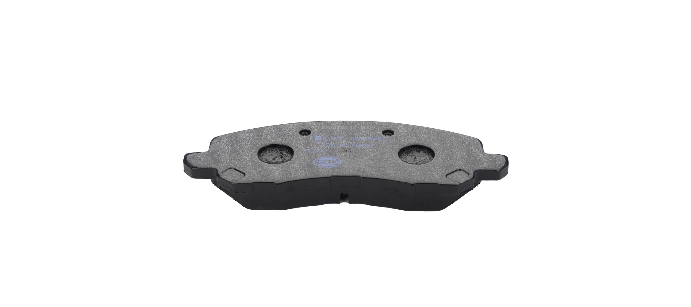 Brake Pad Set, disc brake - 8DB 355 009-671 HELLA