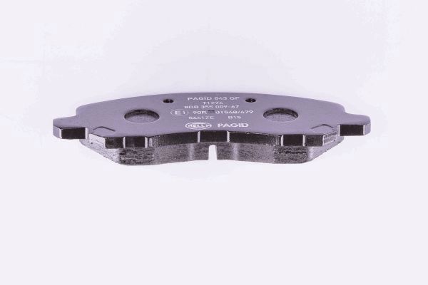 Brake Pad Set, disc brake - 8DB 355 009-671 HELLA