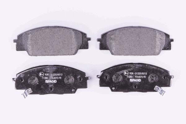 Brake Pad Set, disc brake - 8DB 355 009-731 HELLA