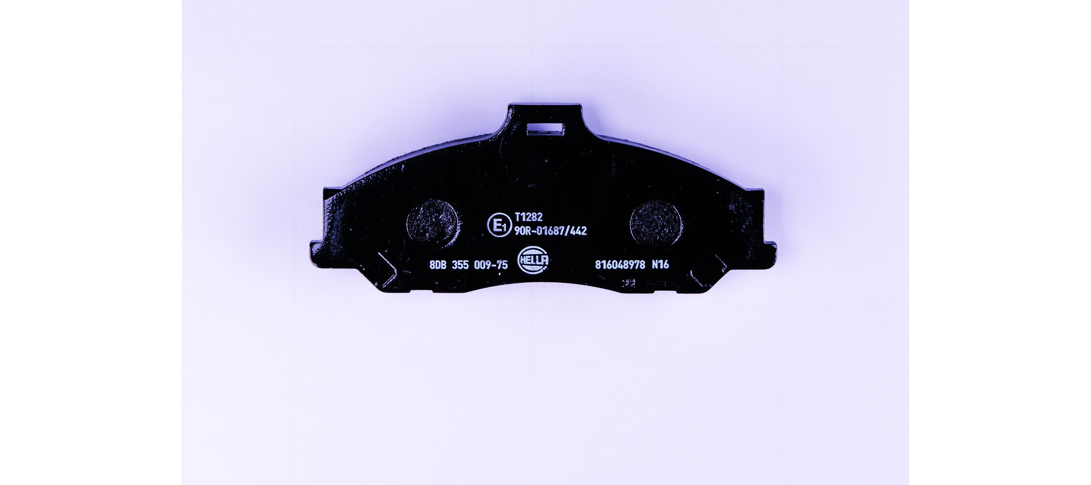 Brake Pad Set, disc brake - 8DB 355 009-751 HELLA
