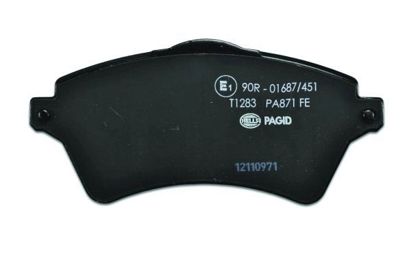 Brake Pad Set, disc brake - 8DB 355 009-761 HELLA