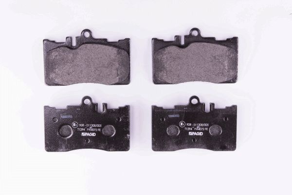 Brake Pad Set, disc brake - 8DB 355 009-861 HELLA
