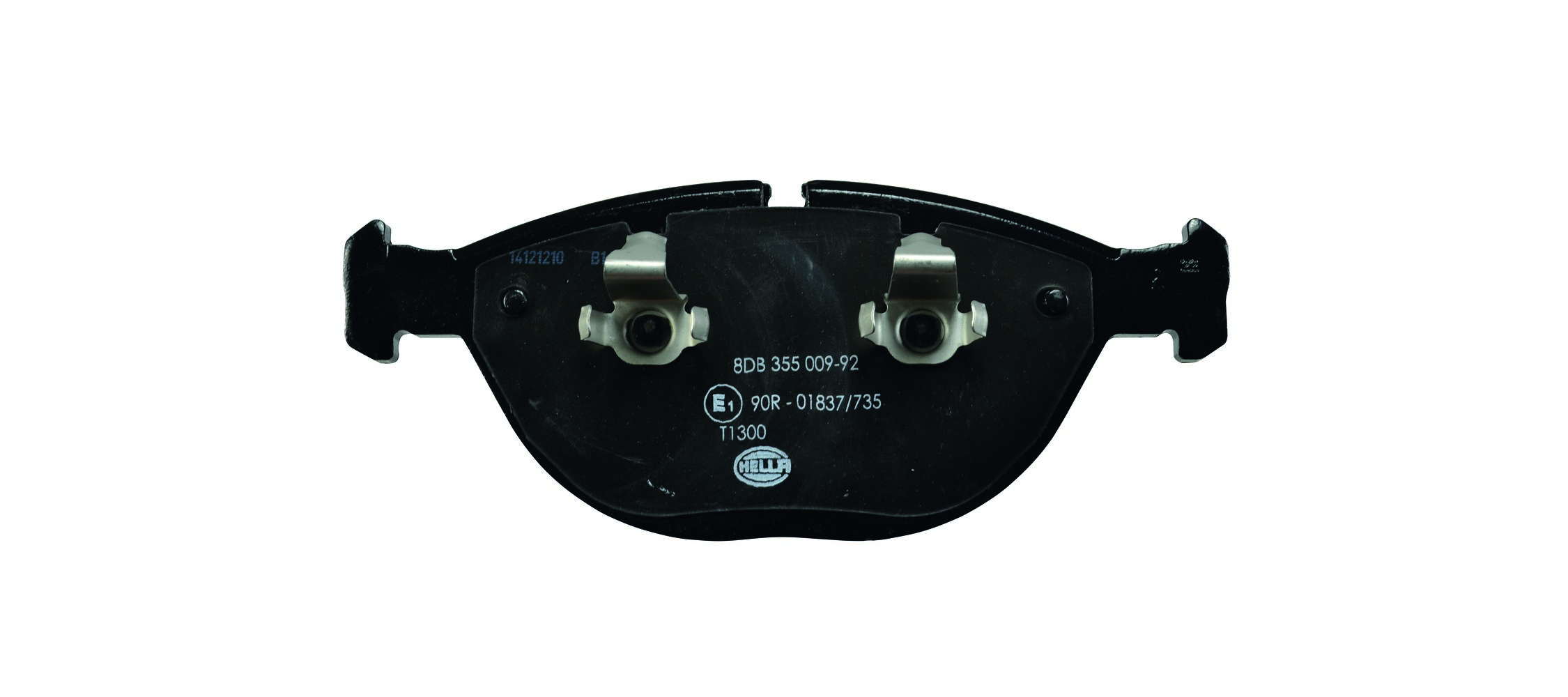 Brake Pad Set, disc brake - 8DB 355 009-921 HELLA