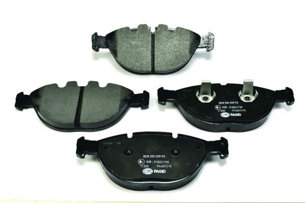 Brake Pad Set, disc brake - 8DB 355 009-921 HELLA