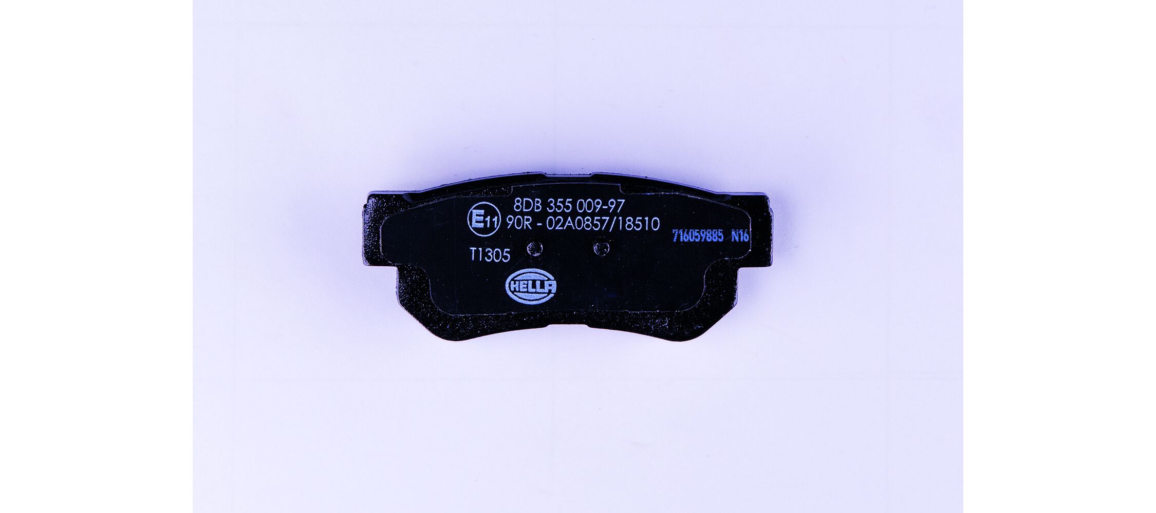 Kit pastiglie freno, Freno a disco - 8DB 355 009-971 HELLA