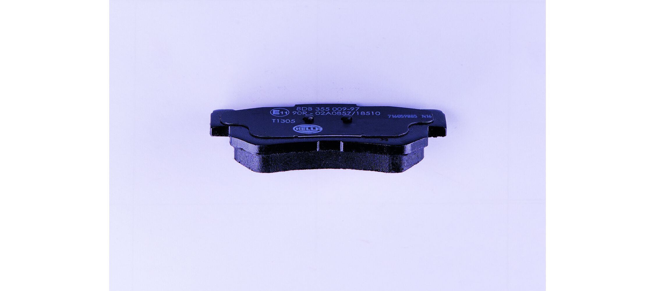 Kit pastiglie freno, Freno a disco - 8DB 355 009-971 HELLA