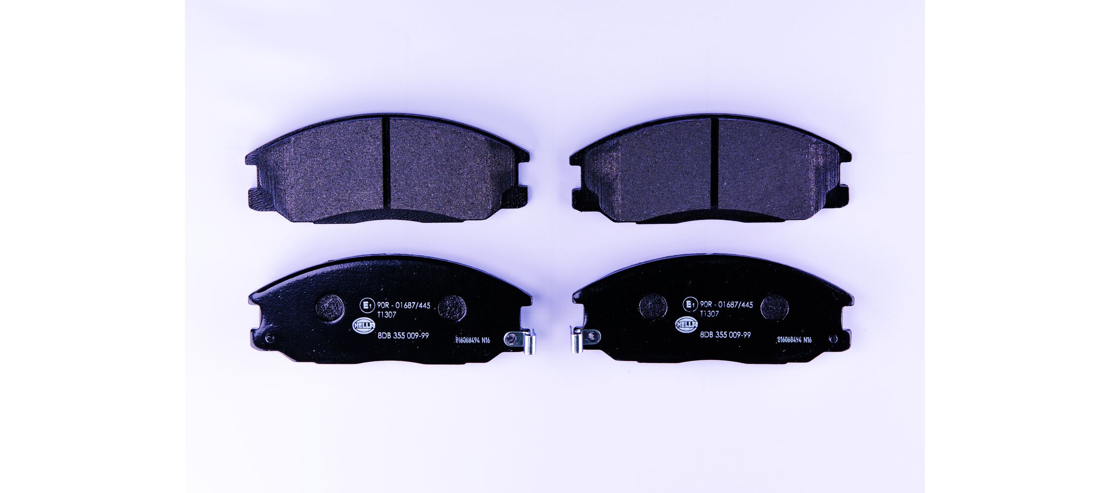 Kit pastiglie freno, Freno a disco - 8DB 355 009-991 HELLA