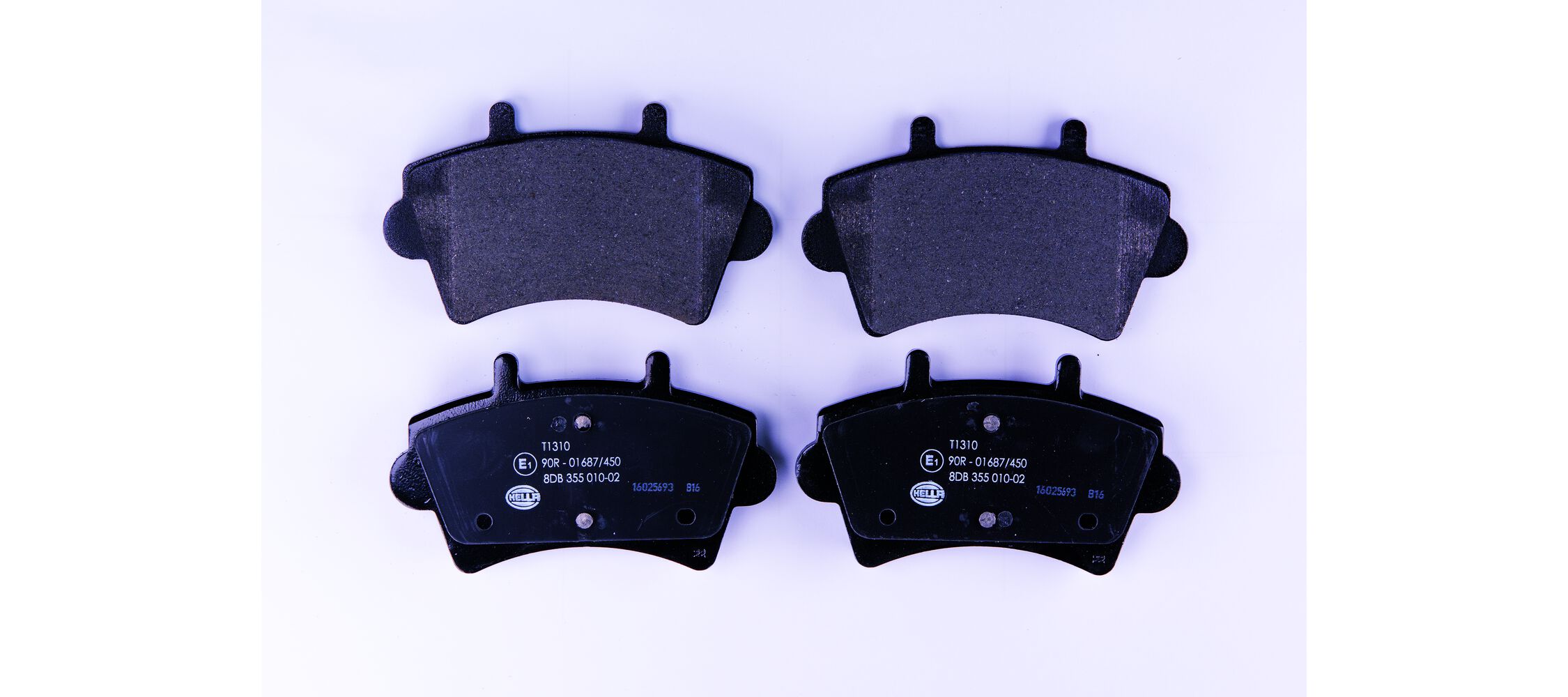 Kit pastiglie freno, Freno a disco - 8DB 355 010-021 HELLA