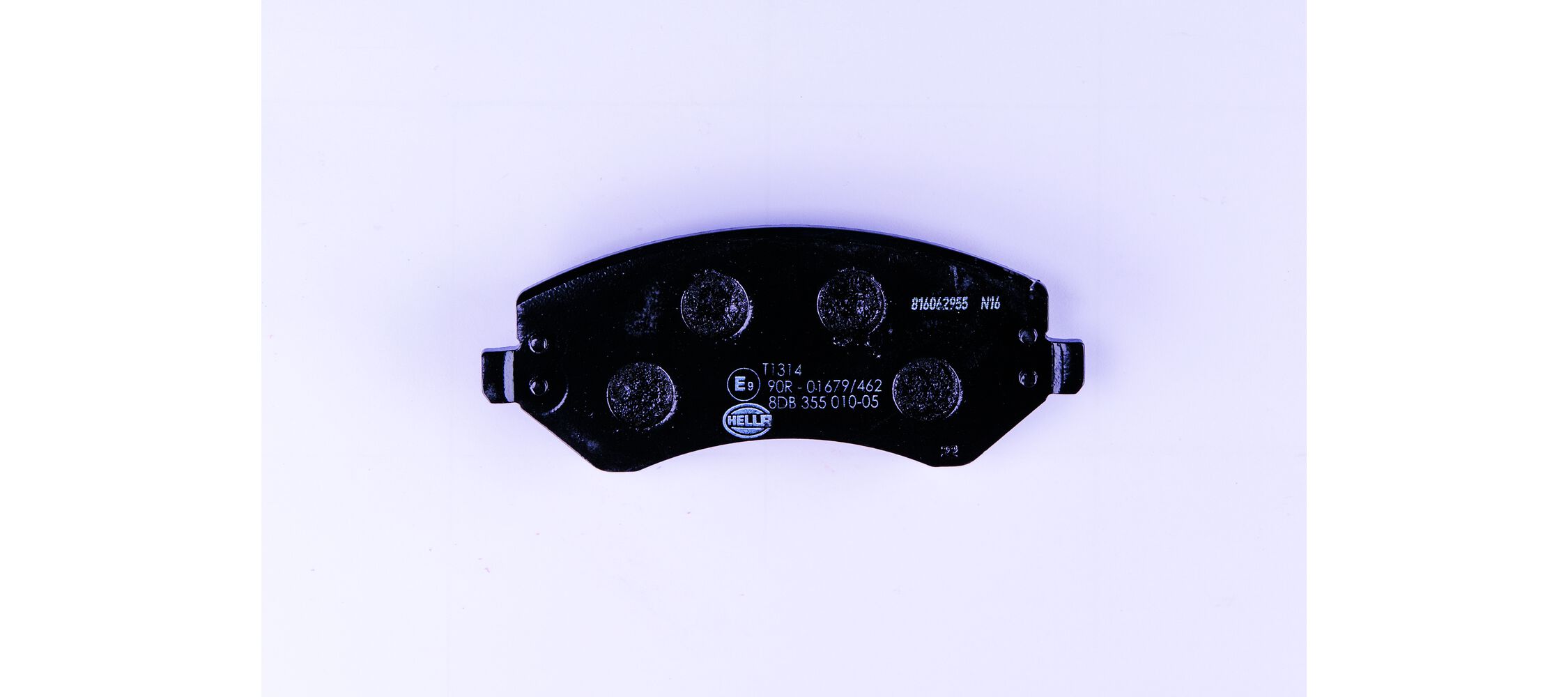 Brake Pad Set, disc brake - 8DB 355 010-051 HELLA