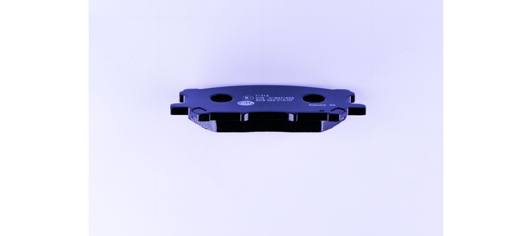 Brake Pad Set, disc brake - 8DB 355 010-071 HELLA