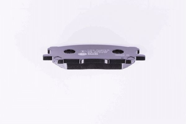 Brake Pad Set, disc brake - 8DB 355 010-071 HELLA