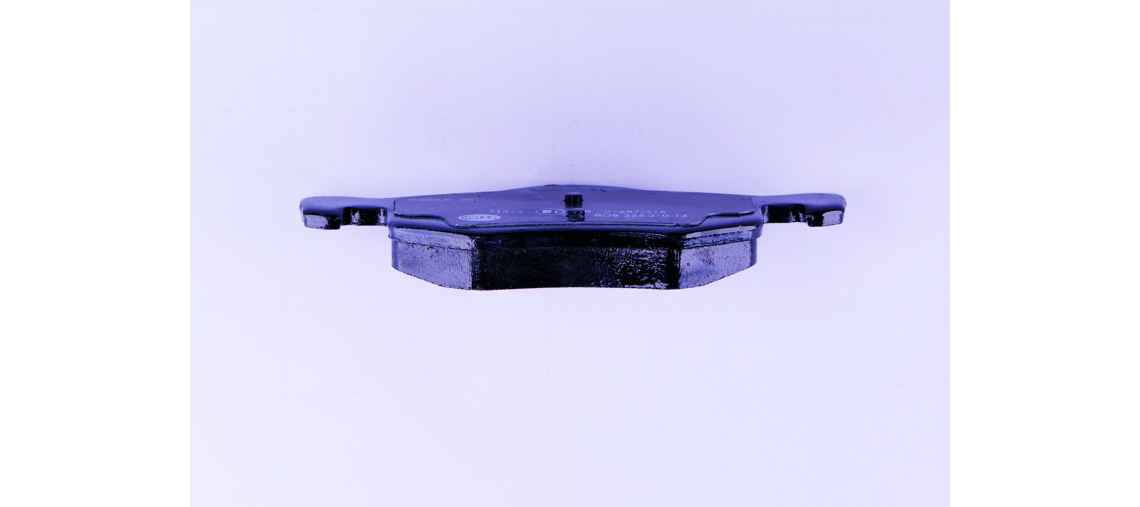 Brake Pad Set, disc brake - 8DB 355 010-141 HELLA
