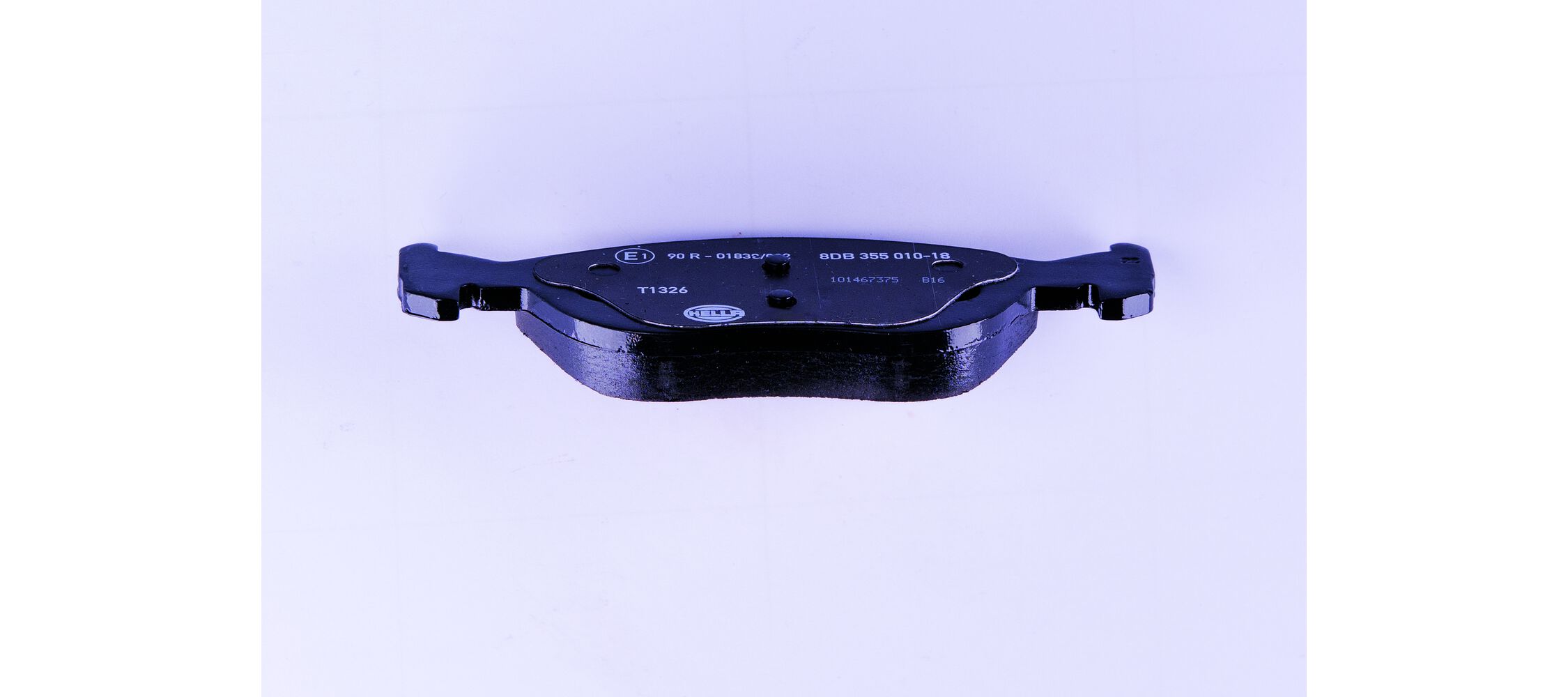 Brake Pad Set, disc brake - 8DB 355 010-181 HELLA