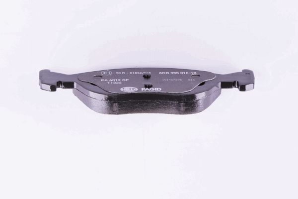 Brake Pad Set, disc brake - 8DB 355 010-181 HELLA