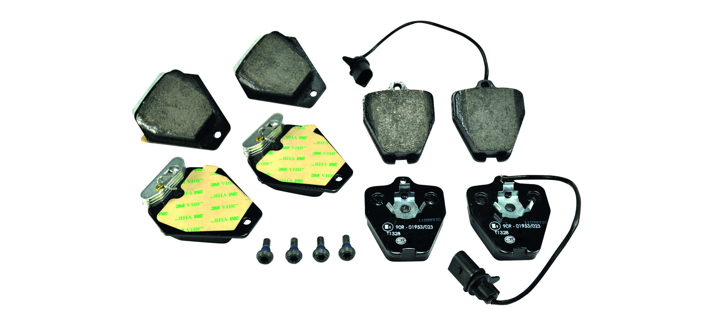 Kit pastiglie freno, Freno a disco - 8DB 355 010-191 HELLA