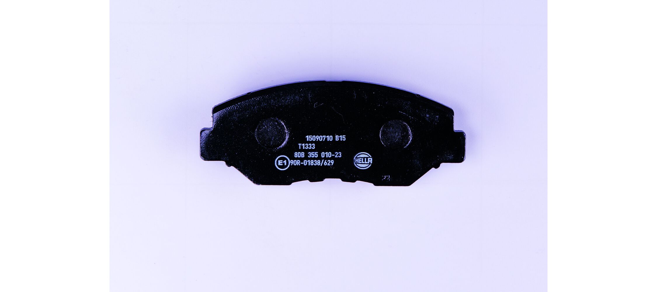 Brake Pad Set, disc brake - 8DB 355 010-231 HELLA