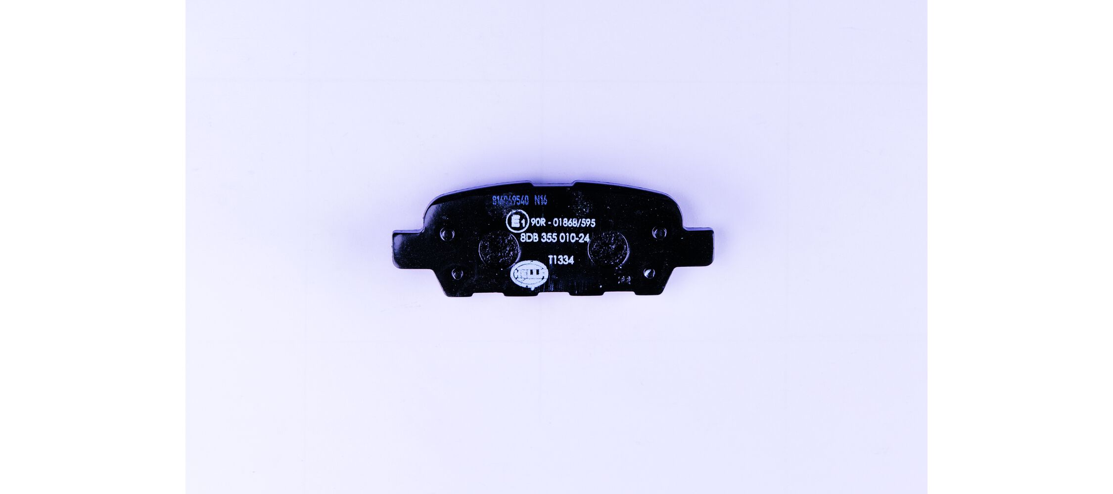 Brake Pad Set, disc brake - 8DB 355 010-241 HELLA