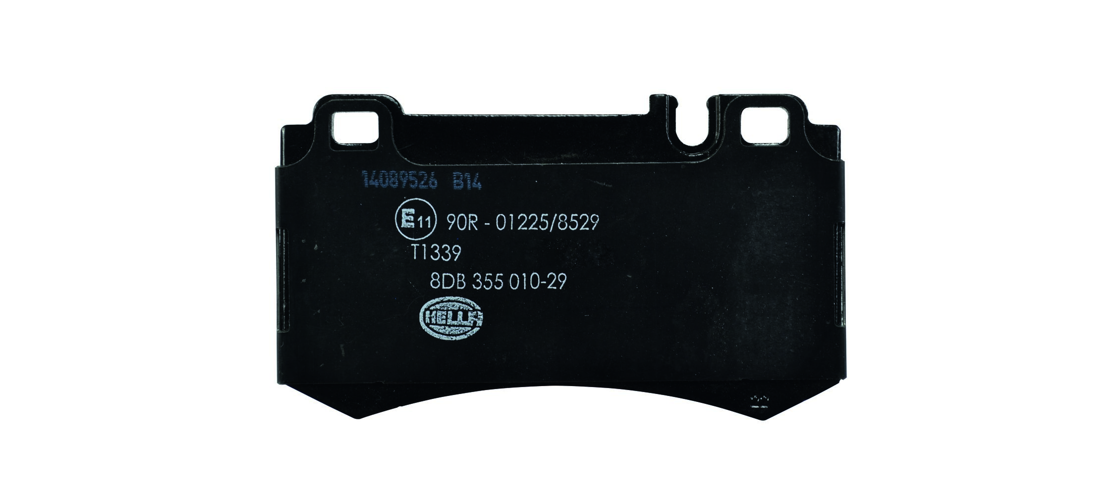 Brake Pad Set, disc brake - 8DB 355 010-291 HELLA