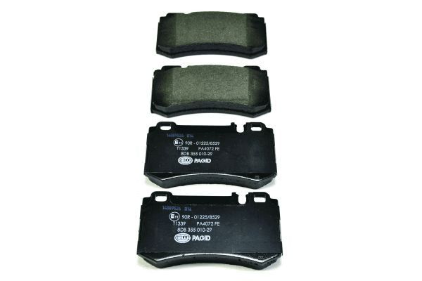 Brake Pad Set, disc brake - 8DB 355 010-291 HELLA