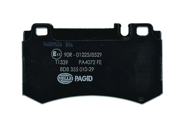 Brake Pad Set, disc brake - 8DB 355 010-291 HELLA
