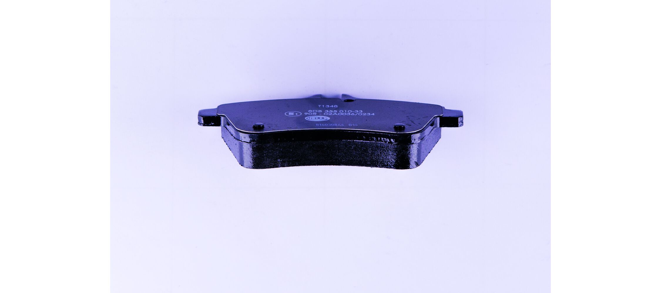 Brake Pad Set, disc brake - 8DB 355 010-331 HELLA