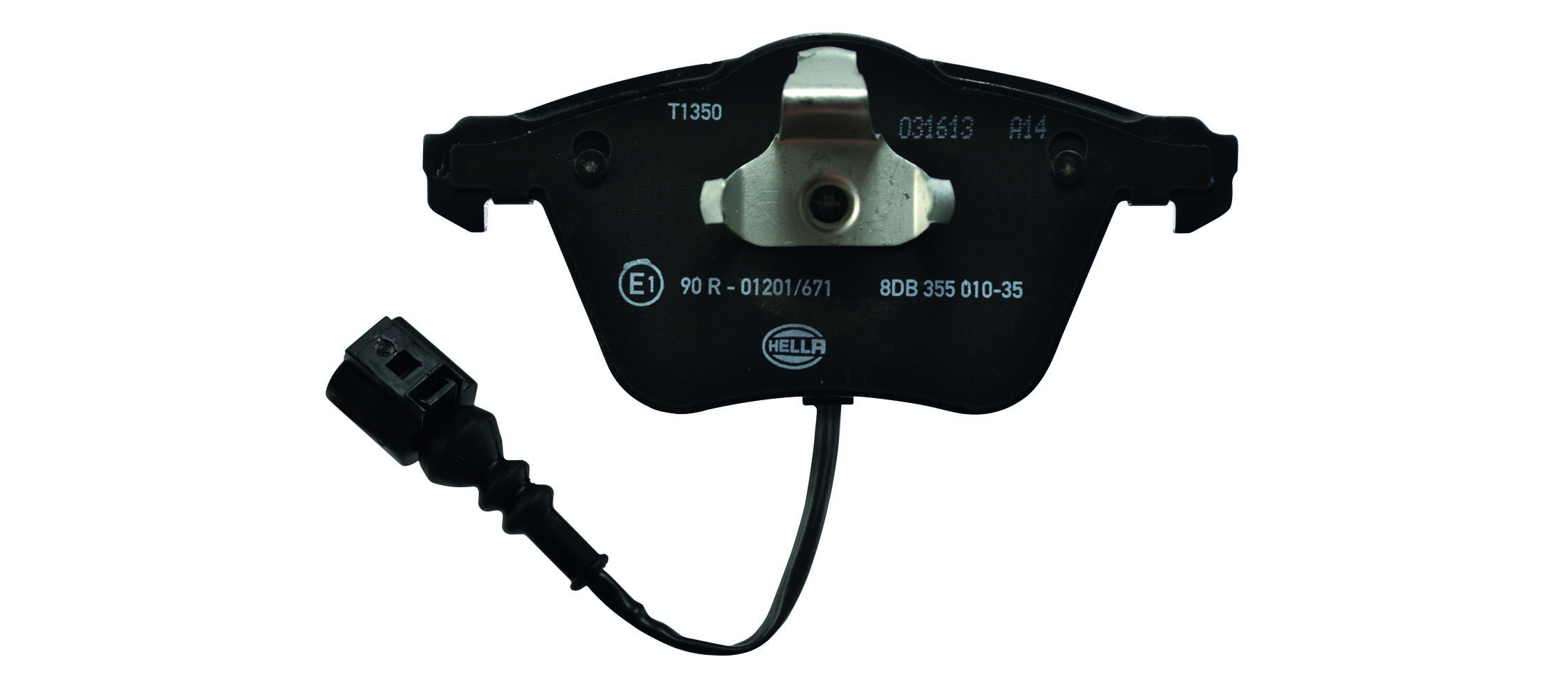 Brake Pad Set, disc brake - 8DB 355 010-351 HELLA