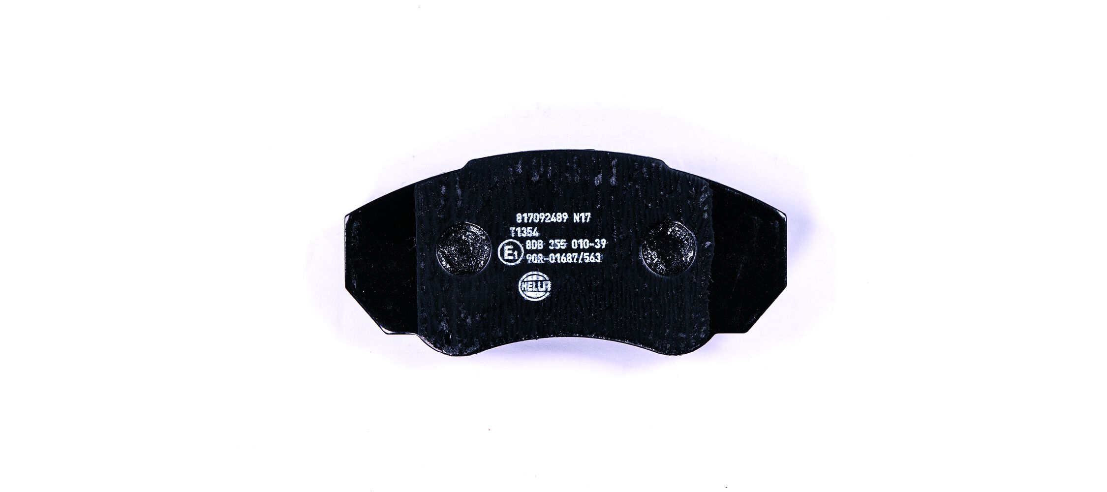 Brake Pad Set, disc brake - 8DB 355 010-391 HELLA
