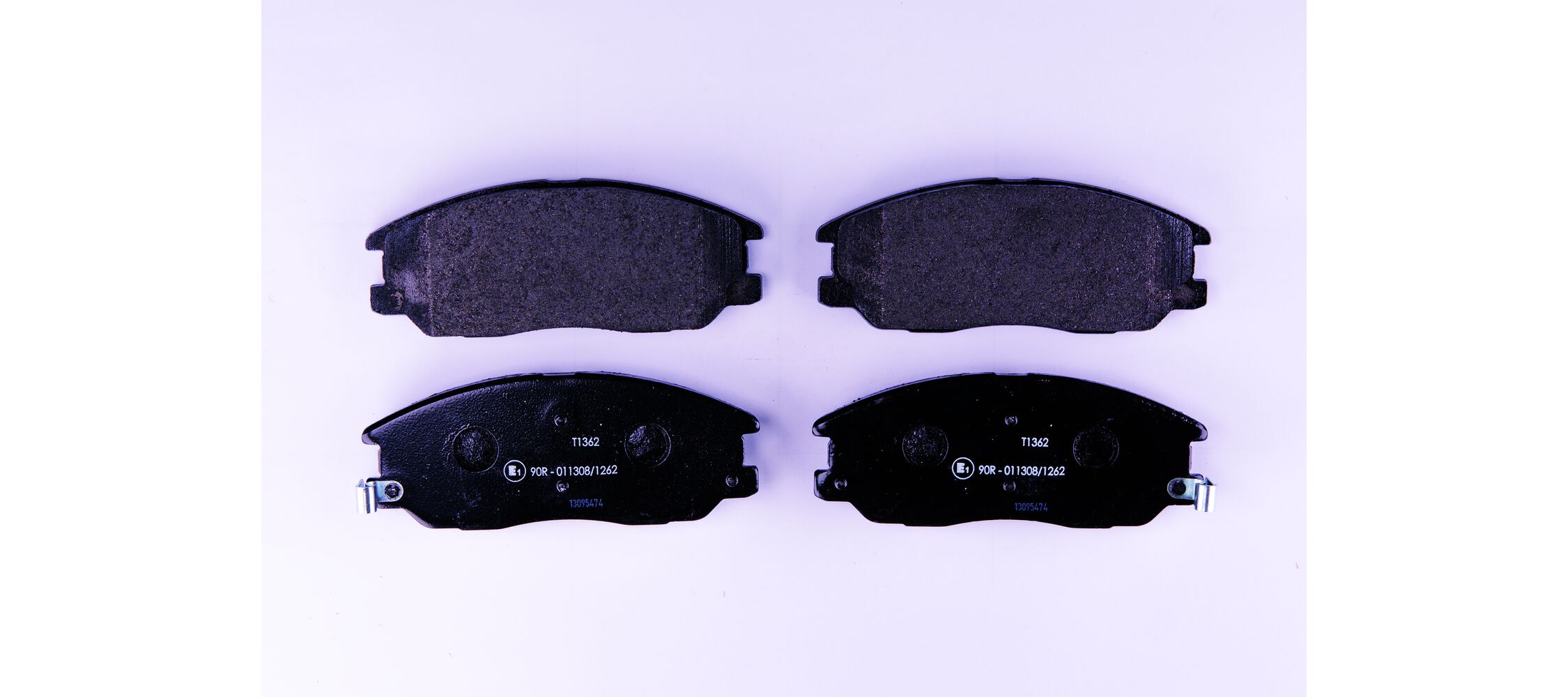 Комплект тормозных колодок, дисковый тормоз - 8DB 355 010-451 HELLA