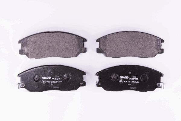 Brake Pad Set, disc brake - 8DB 355 010-451 HELLA