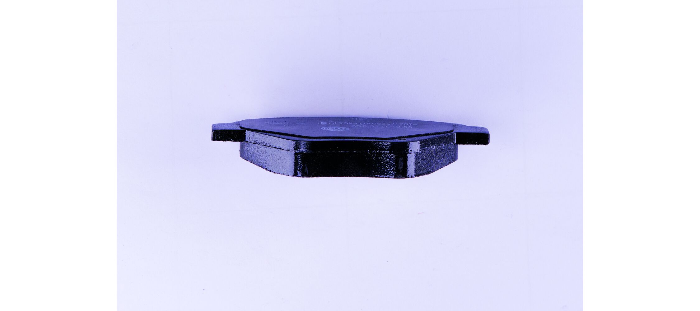 Brake Pad Set, disc brake - 8DB 355 010-551 HELLA