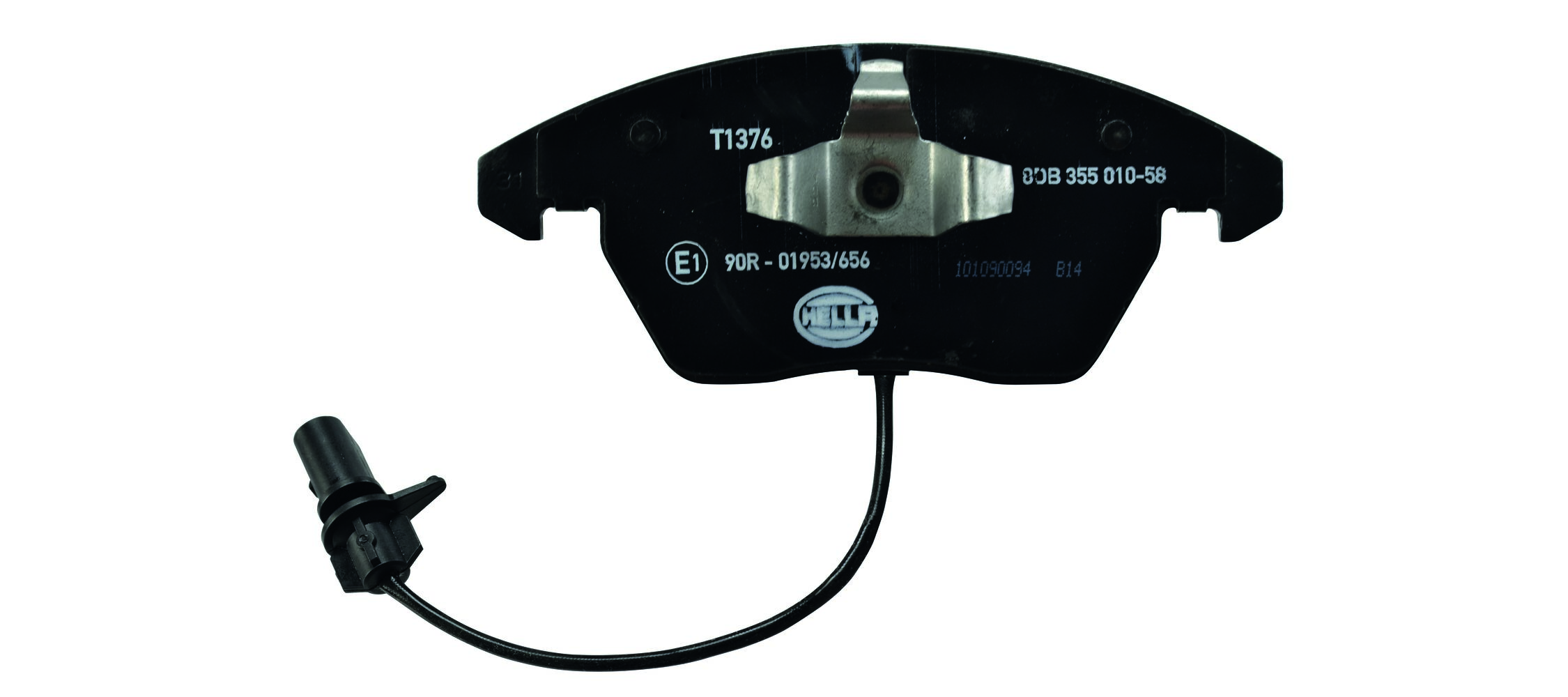 Bremsbelagsatz, Scheibenbremse - 8DB 355 010-581 HELLA