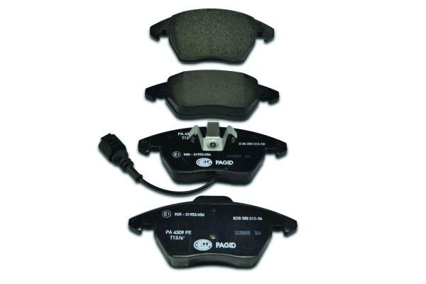 Bremsbelagsatz, Scheibenbremse - 8DB 355 010-581 HELLA
