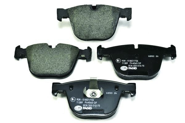 Kit pastiglie freno, Freno a disco - 8DB 355 010-751 HELLA