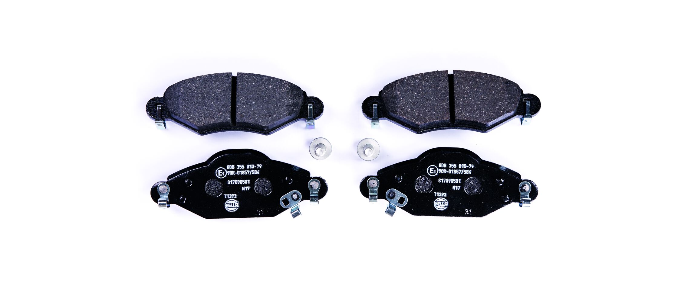 Kit pastiglie freno, Freno a disco - 8DB 355 010-791 HELLA