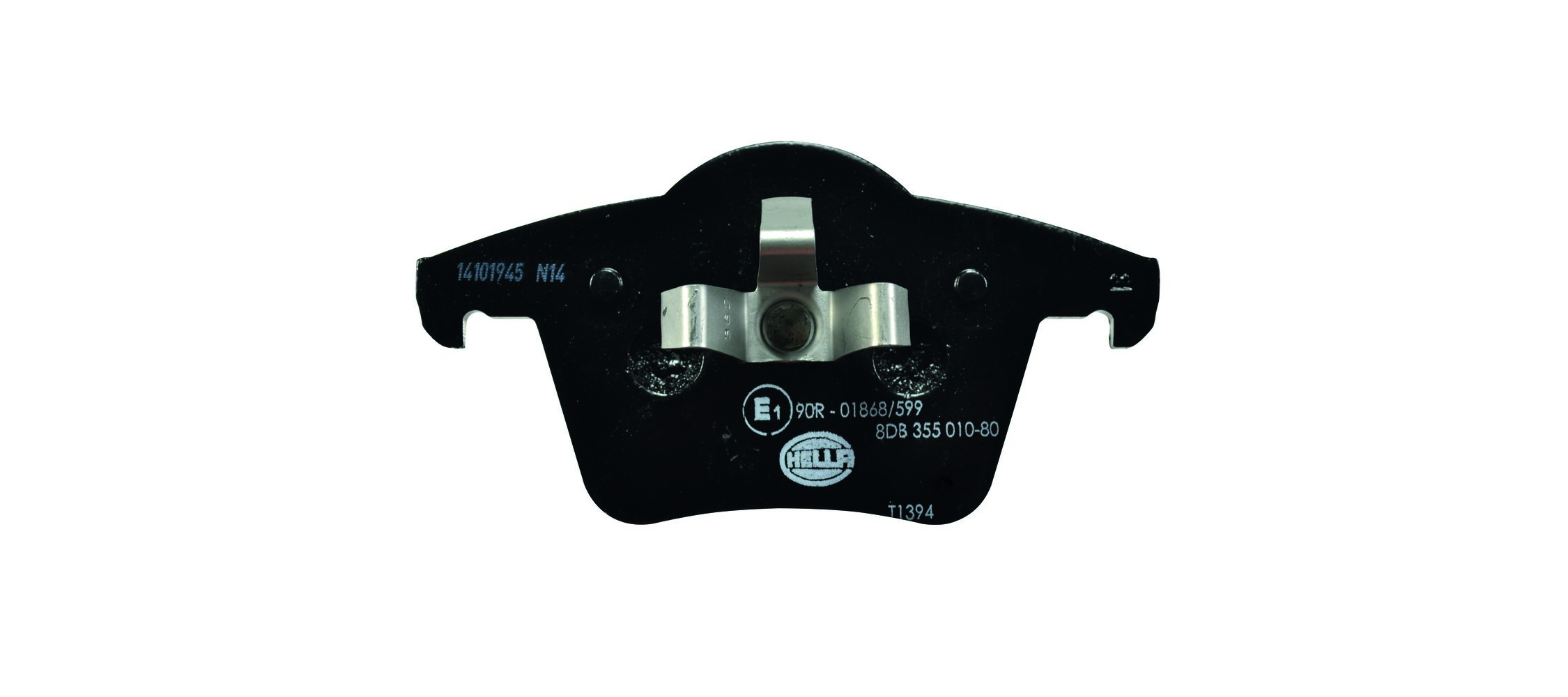 Brake Pad Set, disc brake - 8DB 355 010-801 HELLA